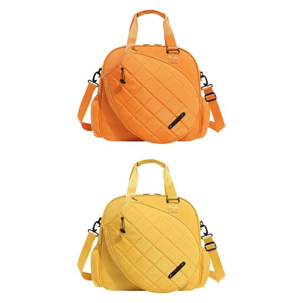 ピックルボールバッグ テニスハンドバッグ 多機能ポータブルテニストートバッグ ピックルボールラケットバッグ 旅行用ラケット アウトドア用