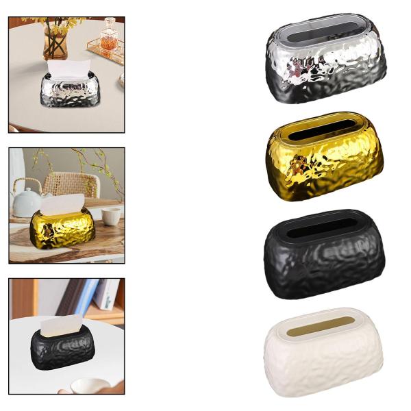 アクリル製ティッシュボックスホルダー 軽量 高級 クリエイティブ デスクトップオーガナイザー モダン 卓上 ティッシュケース カフェ ダイニングルーム