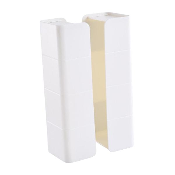 ティッシュボックスホルダー ペーパータオルラック 雑貨オーガナイザー 取り外し可能な壁掛け式 乾燥機シートホルダー 浴室棚 キッチン用