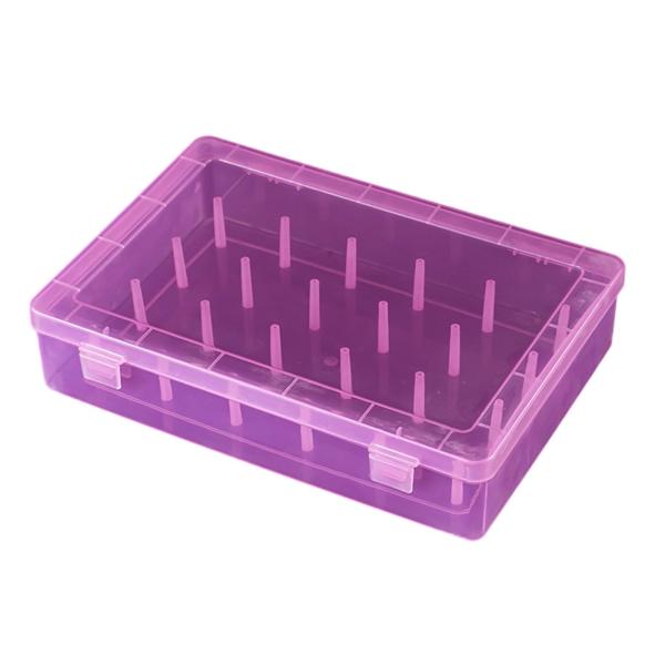 裁縫糸収納ボックス、家庭用キルティング用スプールホルダー、透明防塵空容器、刺繍糸仕分けオーガナイザー