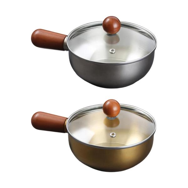 ソースパン バターウォーマー ポータブル 加熱用 キッチン調理ツール ギフト すべての調理台に対応 スープポット ホットミルクポット