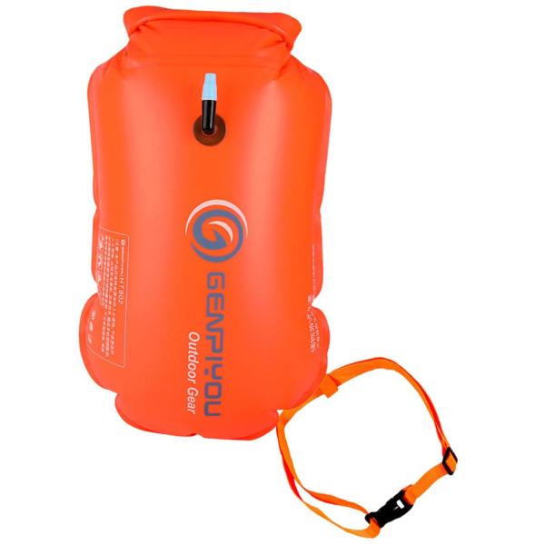 カヤック用スイムブイ 調節可能 PVC 装備バッグ