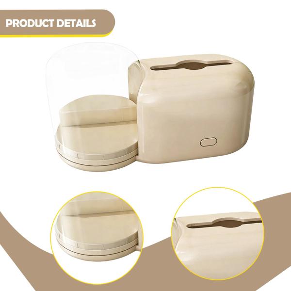 ティッシュボックスホルダー トイレットペーパーラック コンテナ ナプキンペーパーケース ティッシュオーガナイザー オフィス ホーム バスルーム デコレ