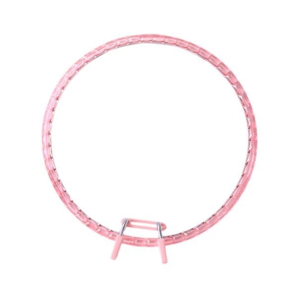 刺繍枠 ラウンドクロスステッチリング 21cm 再利用可能 円形キルティング枠 刺繍 ガーランド DIY プロジェクト 結婚式用