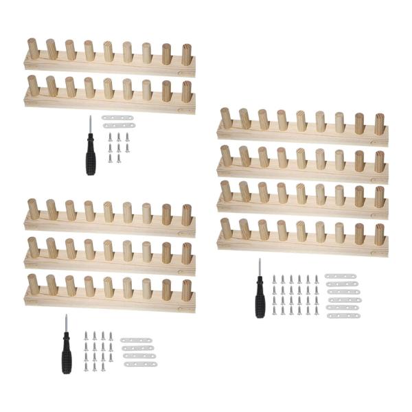 木製編み機 DIY ブランケットメーカー 丈夫で調節可能 組み立て簡単 手編みキット 初心者向け厚手ブランケット編み機