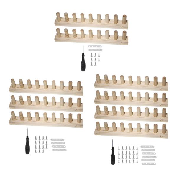 木製編み機 DIY ブランケットメーカー 丈夫で調節可能 組み立て簡単 手編みキット 初心者向け厚手ブランケット編み機
