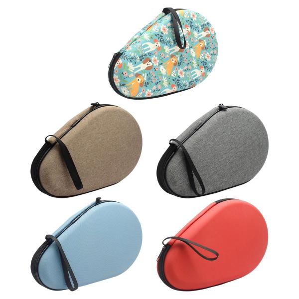 卓球ラケットカバー ピンポンパドルケースオーガナイザー パドル2個とボール収納 トレーニング旅行に便利なポータブル収納バッグ