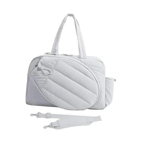 テニスラケットバッグ  大容量 ウォーターボトルホルダー付き 多機能ピックルボールパドルバッグ 男女兼用