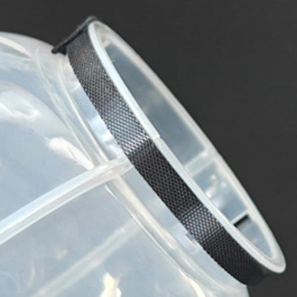 猫用口輪 ペット用口カバー 噛みつき防止 舐め防止 ヘッドカバー ヘルメット 透明ボール型 グルーミング 入浴 自宅 旅行