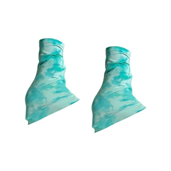 フィギュアスケート レッグウォーマー 伸縮 ファッションアクセサリー 装飾 ウォーマーソックス フィギュアスケートソックス ジム 冬季トレーニング パ