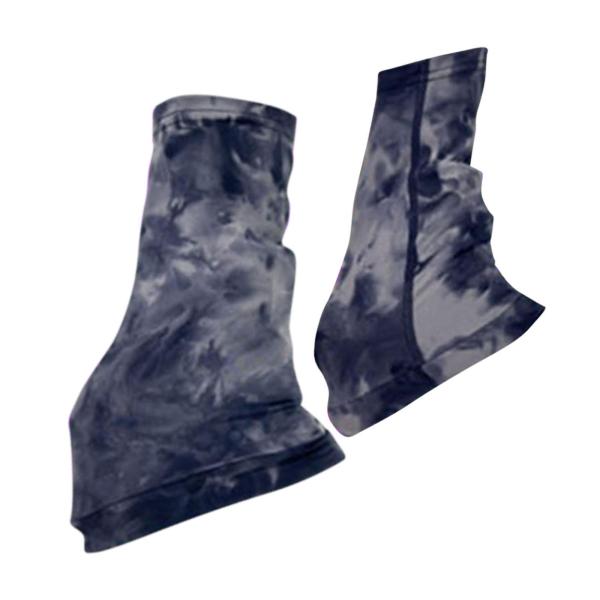 フィギュアスケート用レッグウォーマー 保護 軽量 スタイリッシュ 滑り止め ブーツの上でも 女用 ダンス 冬季アクティビティ