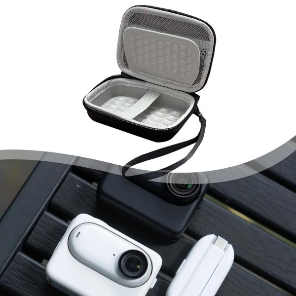 デジタルカメラケース キャリーケース バッグ 多機能 防水 アクセサリー ジッパー付き 小型 軽量 SDカード収納 保護