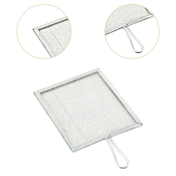 セラミック釉薬フィルターメッシュ、釉薬泥ストレーナー、多目的陶器ツール陶器フィルター、アート用品の濾過用ハンドル付き