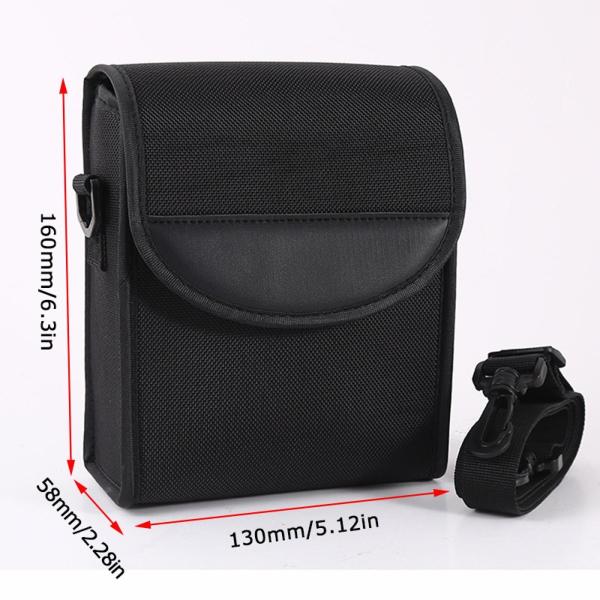 双眼鏡バッグ 丈夫で耐摩耗のある保護キャリーケースオーガナイザー バックパッキング キャンプ バードウォッチング 登山 ハイキング用