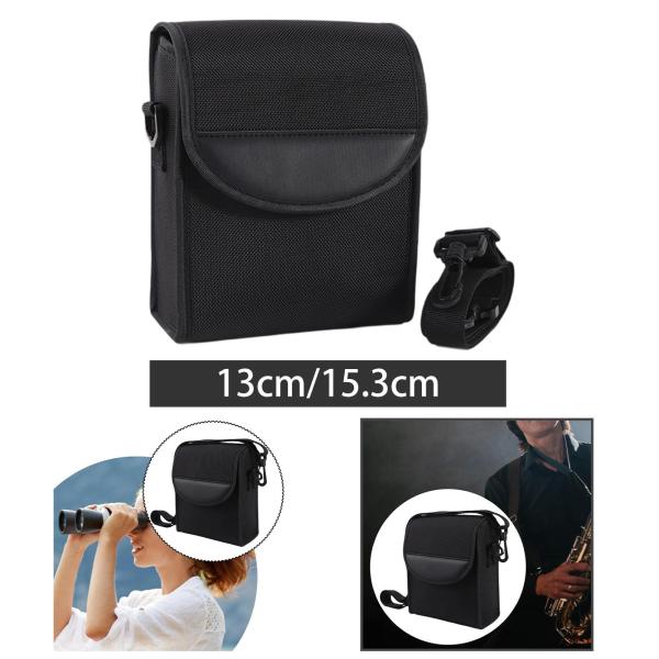 双眼鏡バッグ 丈夫で耐摩耗のある保護キャリーケースオーガナイザー バックパッキング キャンプ バードウォッチング 登山 ハイキング用