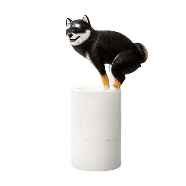 柴犬 自動ソープディスペンサー 液体ソープポンプ タッチレス 省スペース ハンドウォッシュマシン スマート 子供用 インテリア 防水 細かい泡 自動で出