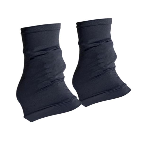 2 個セット フィギュアスケート用レッグウォーマー 伸縮滑り止めストリップ アイススケート ヨガ用