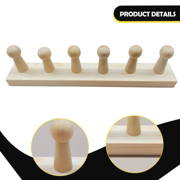 木製編み機 チャンキーブランケット織機 多用途 大人用 ポータブル織りフレーム スカーフ 手編み タペストリー用編みツール