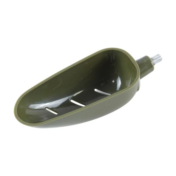 バスとトラウト用の釣り餌投げスプーンヘッド、ポータブル、頑丈、プロ仕様の遠投釣りツールフィーディングツール