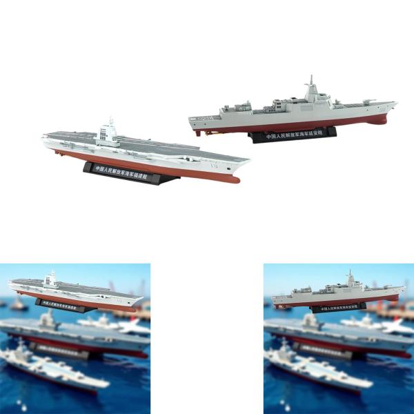 誘導ミサイル駆逐艦 模型航空母艦 おもちゃ 飾り プレイセット 軍艦模型 子供用 パーティー 記念品 卓上装飾