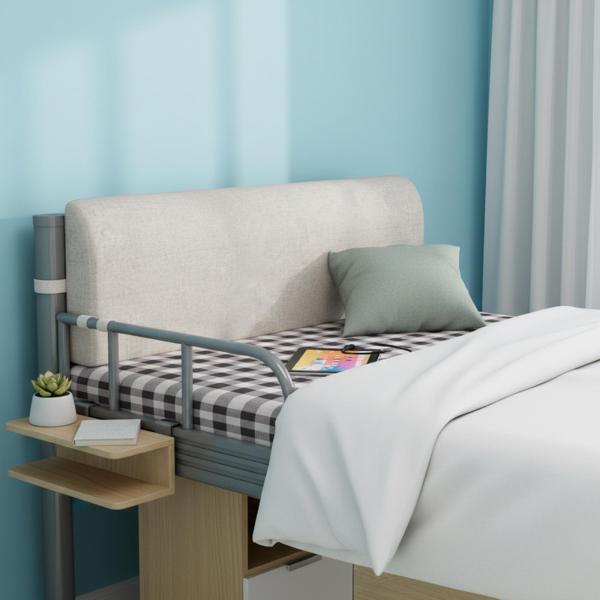 ベッドハンギングヘッドピロー、モダンな読書用クッション、シングルベッドのベッドサイドクッション