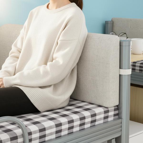 ベッドハンギングヘッドピロー、モダンな読書用クッション、シングルベッドのベッドサイドクッション