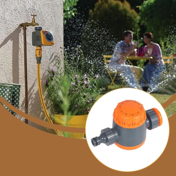 スプリンクラータイマー 自動散水タイマー 温室用 16mmポート 簡単接続 屋外パティオコンバーター 植物散水装置