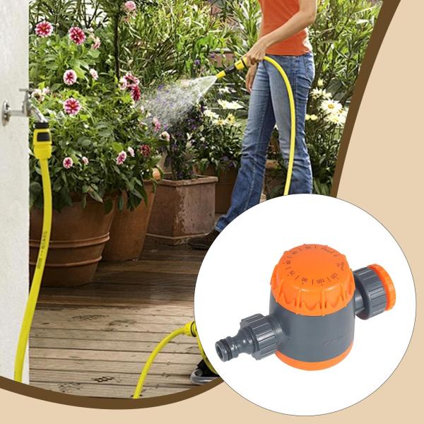 スプリンクラータイマー 自動散水タイマー 温室用 16mmポート 簡単接続 屋外パティオコンバーター 植物散水装置