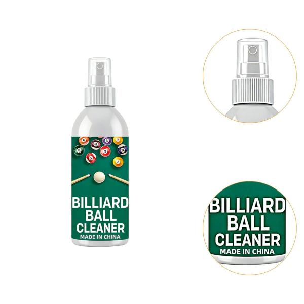 ビリヤードボールクリーナースプレー ビリヤード研磨スプレー 100ml 携帯用クリーニングミスト ほこり除去 残留物除去