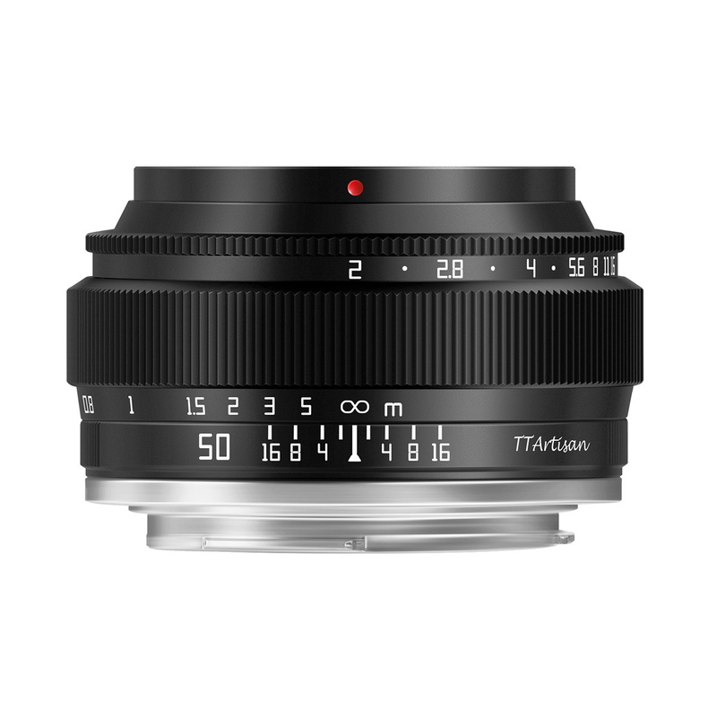 銘匠光学 TTArtisan 50mm f/2 単焦点レンズ ソニーEマウント ブラック 