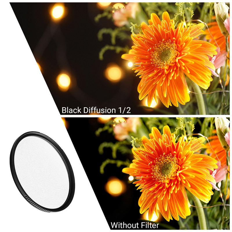 ブラックディフュージョンフィルターならではのソフトな描写