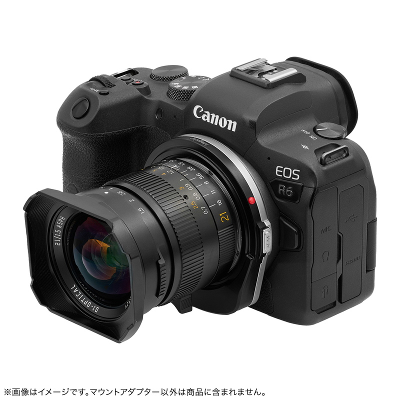 Megadap M2RF 電子マウントアダプター ライカMレンズ → キヤノンRF変換 AF対応 瞳AF対応 Exif記録 オートフォーカス化 Leica M Canon RF |  | 12