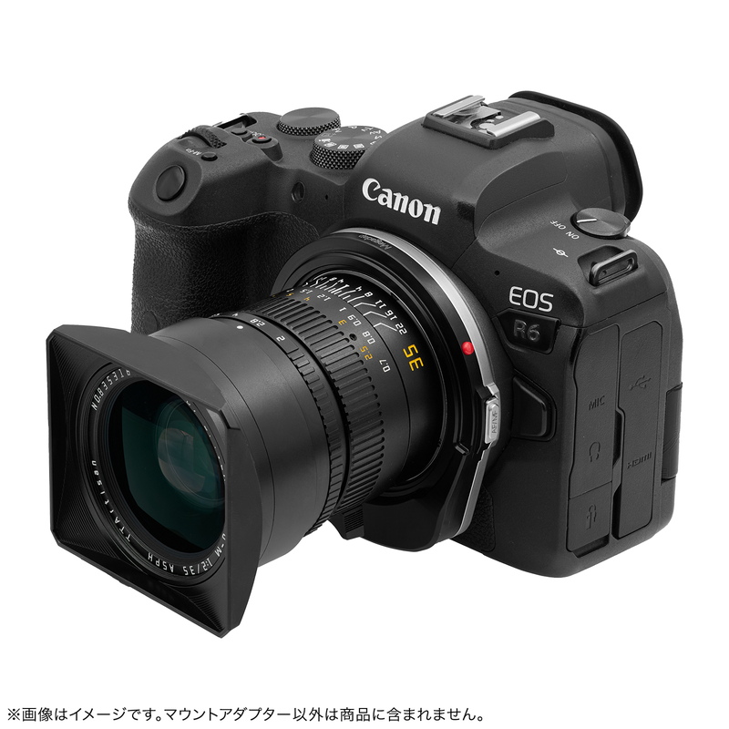 Megadap M2RF 電子マウントアダプター ライカMレンズ → キヤノンRF変換 AF対応 瞳AF対応 Exif記録 オートフォーカス化 Leica M Canon RF |  | 13