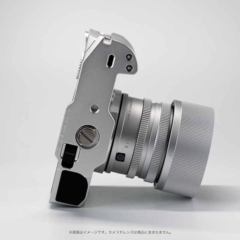 シグマ Sigma BF 用 ハンドグリップ シルバー シグマ Sigma BF 用 ハンドグリップ シルバーの通販 by yoshi's shop