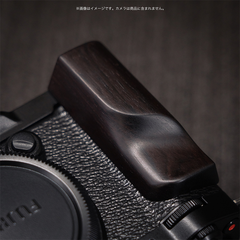 YUWOOD Y-XM5-GPB FUJIFILM 富士フイルム X-M5 専用 黒檀ウッド