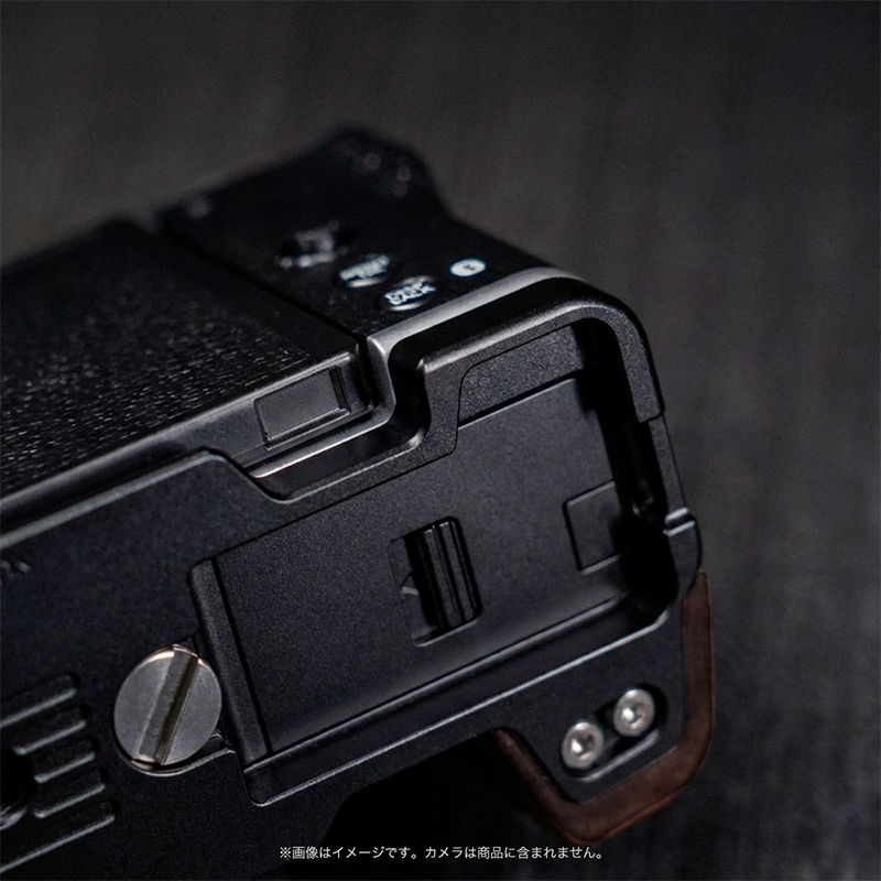 YUWOOD Y-XM5-GPB FUJIFILM 富士フイルム X-M5 専用 黒檀ウッド