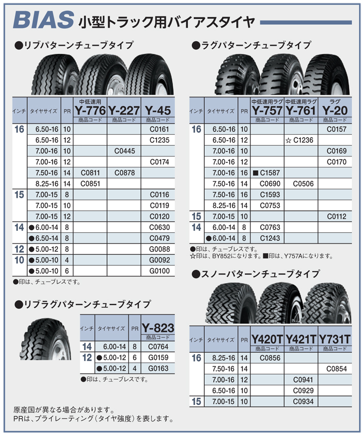 ヨコハマタイヤ　5.00-10　4PR　チューブレス　4本セット　Y45D