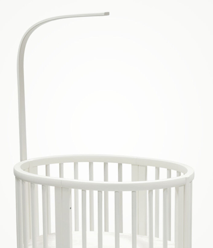 Stokke ストッケ　ベビーベッド　ミニ　スリーピー　ホワイト　V3 STOKKE（ストッケ） 公式 スリーピー ドレープロッド Sleepi V3