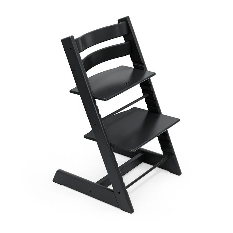 ★専用★STOKKETRAPOストッケトラップブラック チェア椅子② トリップトラップ 公式 ストッケ ベビーチェア ハイチェア キッズ