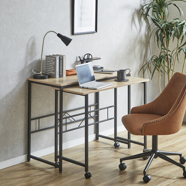 デスク 机 パソコンデスク PCデスク ツインデスク 仕事机 省スペース