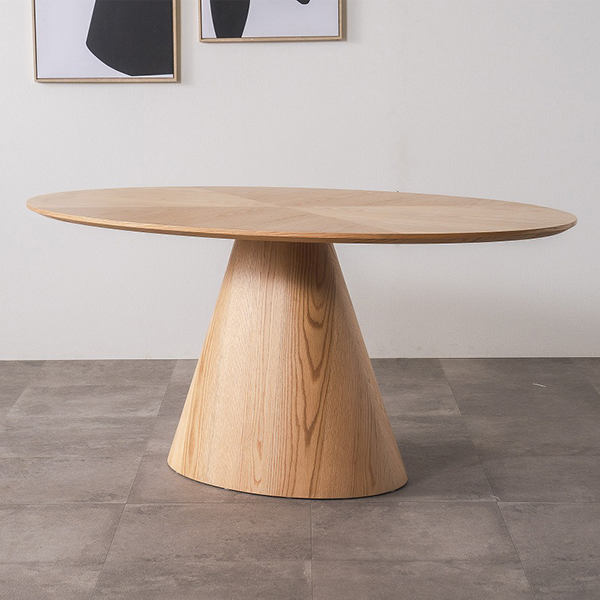 ダイニングテーブル リビングテーブル 楕円形 机 モダン 引越 新居