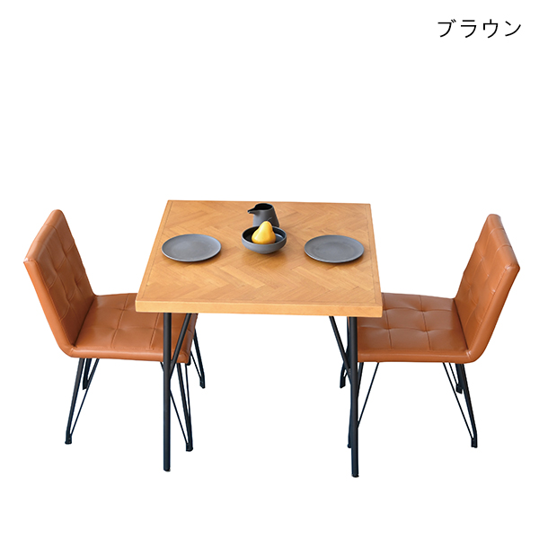 ダイニングテーブルセット2人用ダイニングセットスチール食卓チェア2脚幅70 ダイニングテーブルセット2人用ダイニングセットスチール食卓チェア2脚幅70