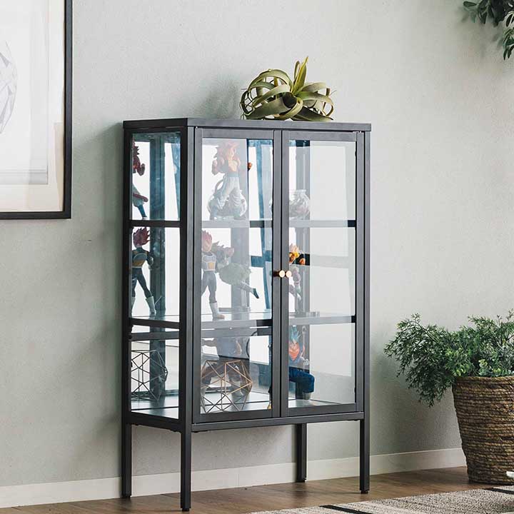 飾り棚　ガラスキャビネット　ショーケース　コレクションケース コレクションボード コレクションケース キャビネット ディスプレイ
