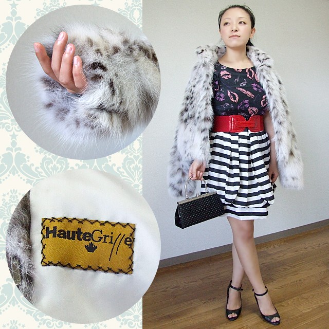 【美品】毛皮 コート✩大幅お値下げ中✩ 美品 銀座Josephine ジョセフィーヌ 毛皮コート 高級感 9 M