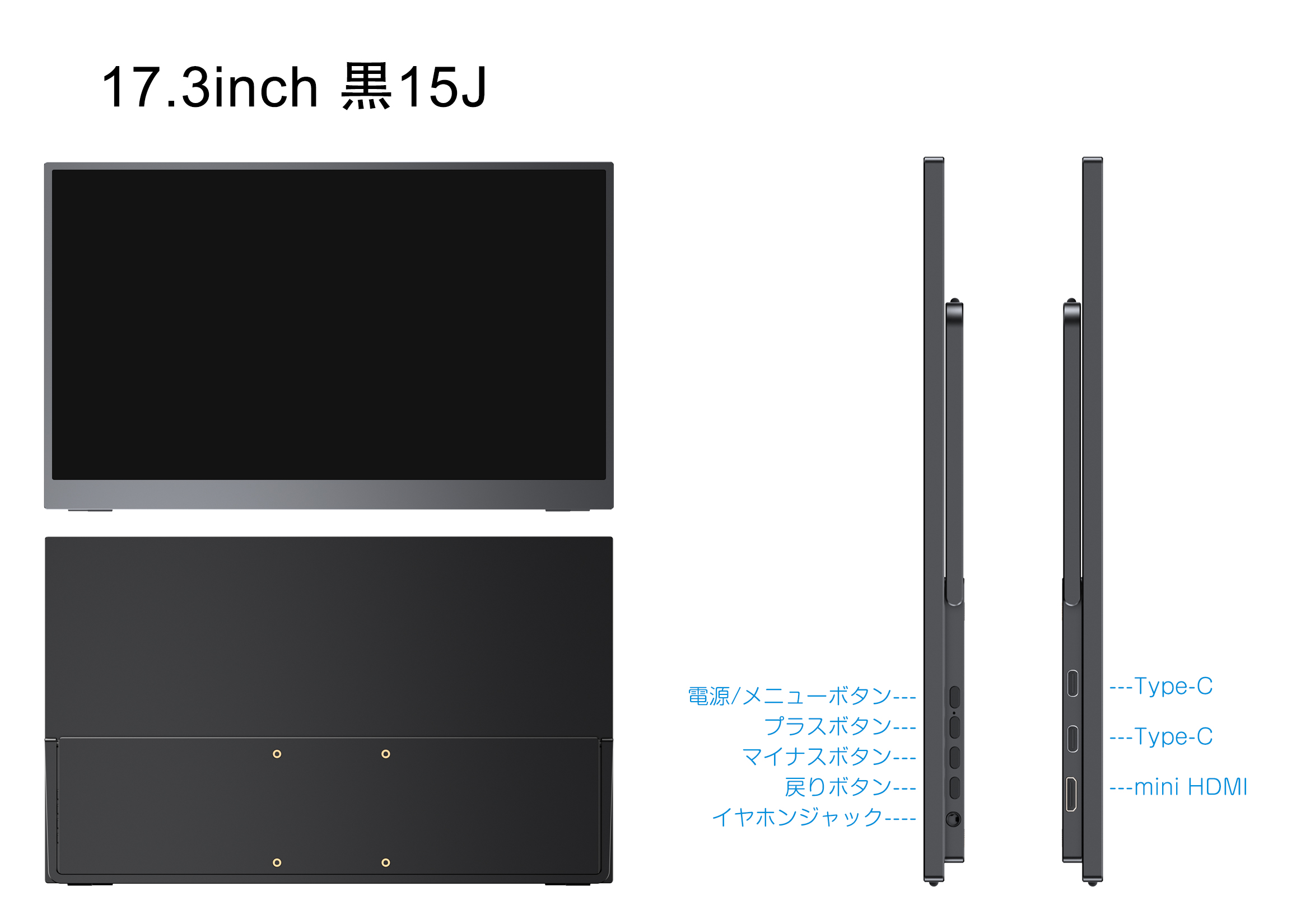 18.4インチ 4Kモバイル液晶モニター Amazon.co.jp: cocopar 18.4インチ/4K adobe100色域 HDR