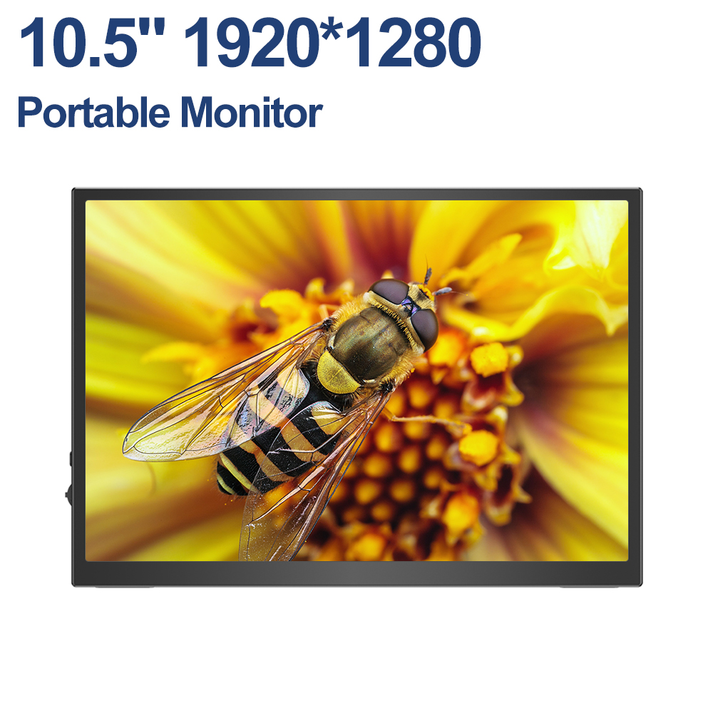 ݌ɏ 10.5C` 1920*1280 ^j^[ oCj^[ mini HDMIAType-C|[g PC/SwitchQ[/hƃJ/ԍڗp/Raspberry PiΉ 30ۏ