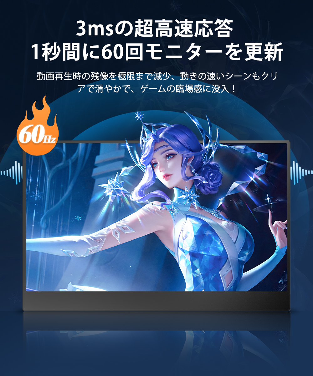 EVICIV モバイルモニター タッチパネル 15.6インチ フルHD