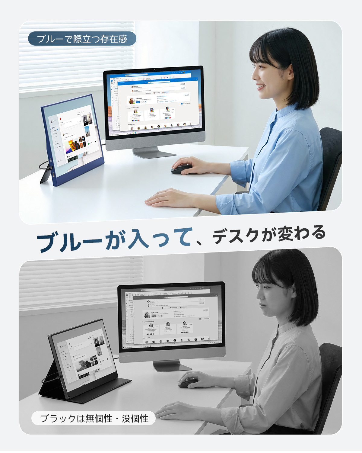 コスパ最強 収納バッグセット EVICIV 15.6インチ FHD モバイルモニター