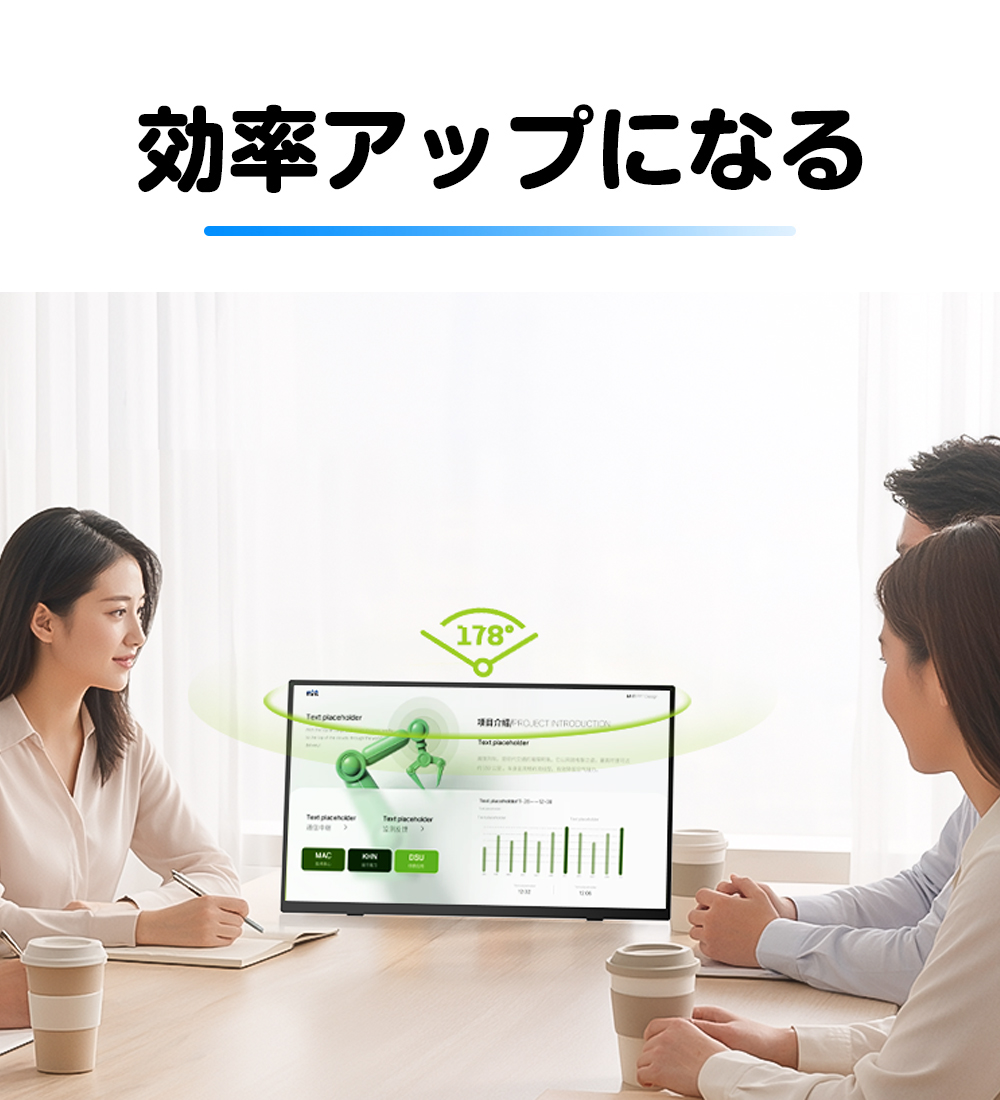 EVICIV モバイルモニター ゲーミングモニター 16インチ 4K