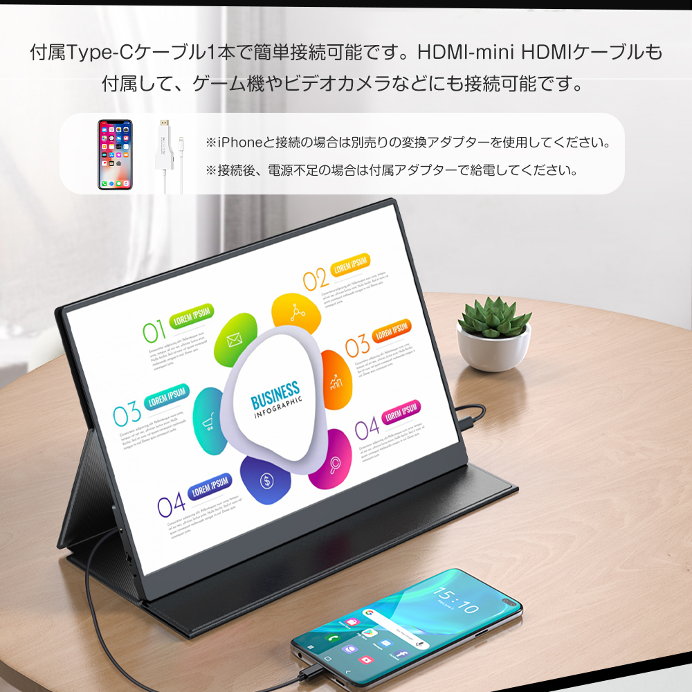 EVICIV 2K モバイルモニター　WQHD 120HZ 15.6インチ EVICIV 2K モバイルモニター WQHD 120HZ 15.6インチ EVICIV